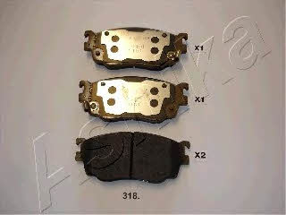 Ashika 50-03-318 Brake Pad Set, disc brake 5003318