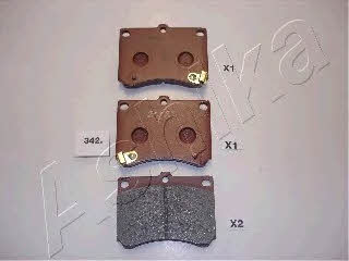 Ashika 50-03-342 Brake Pad Set, disc brake 5003342