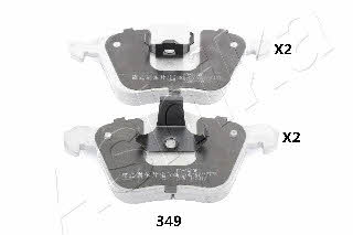 Ashika 50-03-349 Brake Pad Set, disc brake 5003349