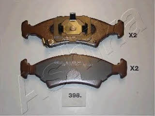 Ashika 50-03-398 Brake Pad Set, disc brake 5003398