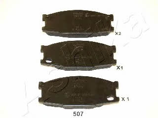 Ashika 50-05-507 Brake Pad Set, disc brake 5005507