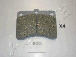 Ashika 50-06-605 Brake Pad Set, disc brake 5006605