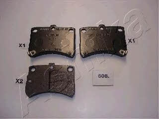 Ashika 50-06-608 Brake Pad Set, disc brake 5006608