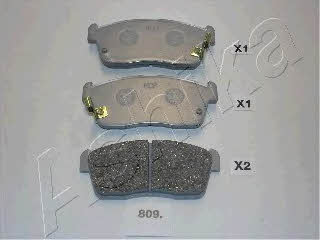 Ashika 50-08-809 Brake Pad Set, disc brake 5008809