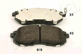 Ashika 50-08-819 Brake Pad Set, disc brake 5008819