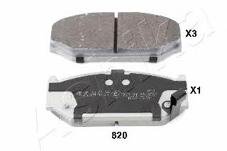 Ashika 50-08-820 Brake Pad Set, disc brake 5008820