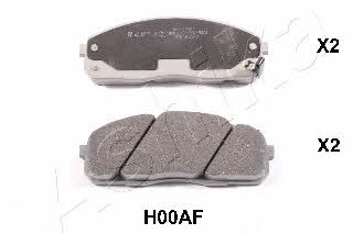 Ashika 50-0H-H00 Brake Pad Set, disc brake 500HH00