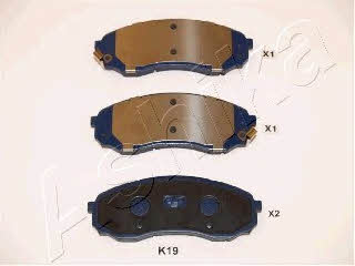 Ashika 50-0K-019 Brake Pad Set, disc brake 500K019