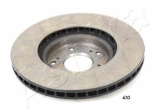 Ashika 60-04-433 Front brake disc ventilated 6004433
