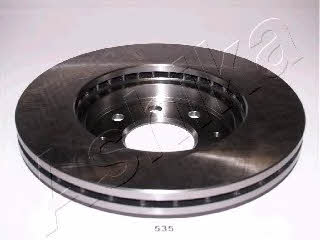 Ashika 60-05-535 Front brake disc ventilated 6005535