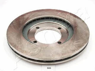 Ashika 60-05-586 Front brake disc ventilated 6005586
