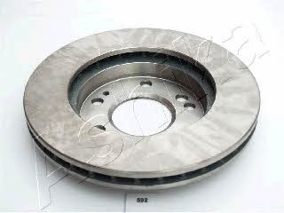 Ashika 60-05-592 Front brake disc ventilated 6005592