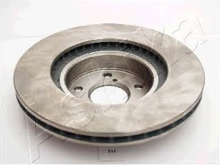 Ashika 60-07-711 Front brake disc ventilated 6007711