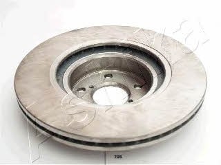 Ashika 60-07-725 Front brake disc ventilated 6007725