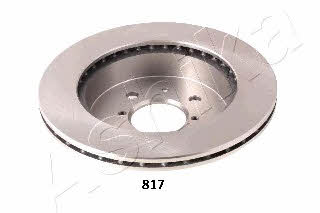 Ashika 60-08-817 Front brake disc ventilated 6008817