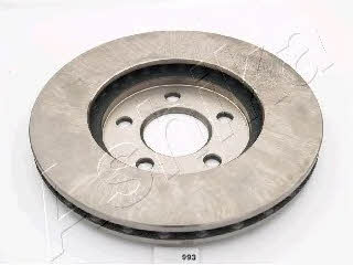Ashika 60-09-993 Front brake disc ventilated 6009993