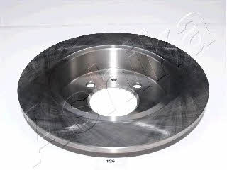 Ashika 61-01-126 Rear brake disc, non-ventilated 6101126