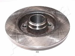 Ashika 61-03-309 Rear brake disc, non-ventilated 6103309