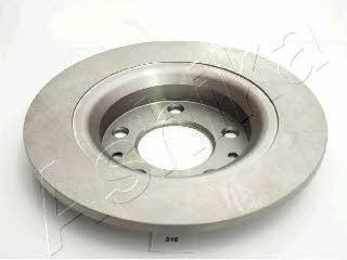 Ashika 61-03-316 Rear brake disc, non-ventilated 6103316