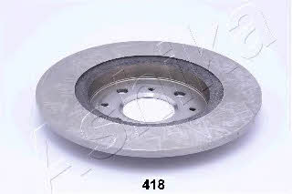 Ashika 61-04-418 Rear brake disc, non-ventilated 6104418