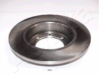 Ashika 61-05-500 Rear brake disc, non-ventilated 6105500
