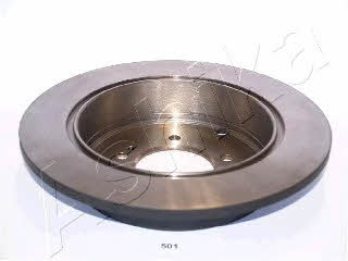 Ashika 61-05-501 Rear brake disc, non-ventilated 6105501