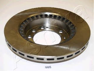 Ashika 61-05-505 Rear ventilated brake disc 6105505