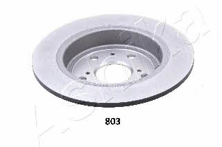 Ashika 61-08-803 Rear brake disc, non-ventilated 6108803