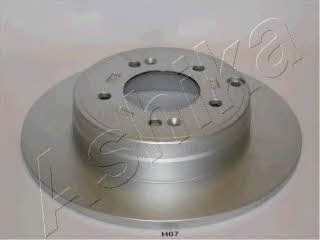 Ashika 61-0H-H07 Rear brake disc, non-ventilated 610HH07