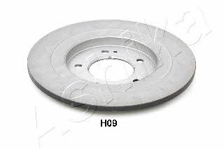 Ashika 61-0H-H09 Rear brake disc, non-ventilated 610HH09