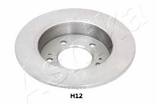 Ashika 61-0H-H12 Rear brake disc, non-ventilated 610HH12