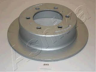 Ashika 61-0S-099 Rear brake disc, non-ventilated 610S099