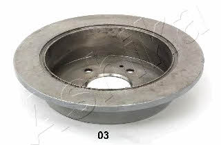 Ashika 61-0S-S03 Rear brake disc, non-ventilated 610SS03
