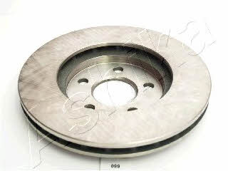Ashika 60-00-099 Front brake disc ventilated 6000099