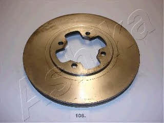 Ashika 60-01-106 Front brake disc ventilated 6001106