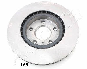 Ashika 60-01-163 Front brake disc ventilated 6001163
