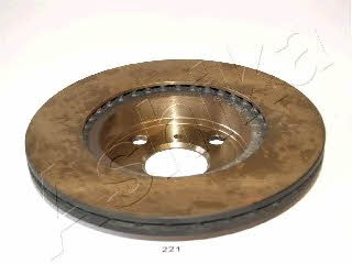 Ashika 60-02-221 Front brake disc ventilated 6002221