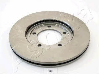 Ashika 60-02-222 Front brake disc ventilated 6002222