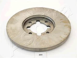 Ashika 60-02-223 Unventilated front brake disc 6002223