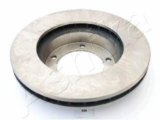 Ashika 60-02-224 Front brake disc ventilated 6002224