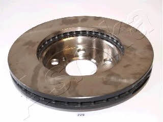 Ashika 60-02-229 Front brake disc ventilated 6002229