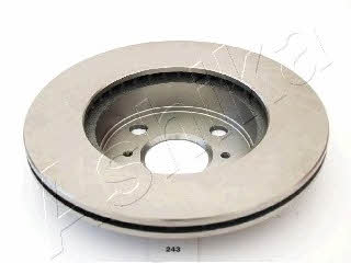 Ashika 60-02-243 Front brake disc ventilated 6002243