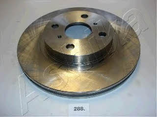 Ashika 60-02-288 Front brake disc ventilated 6002288