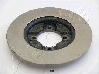 Ashika 60-03-303 Unventilated front brake disc 6003303