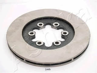 Ashika 60-03-346 Front brake disc ventilated 6003346