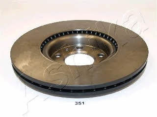 Ashika 60-03-351 Front brake disc ventilated 6003351