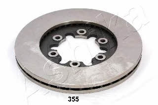 Ashika 60-03-355 Front brake disc ventilated 6003355