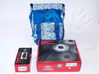 Ashika KFR196 Brake discs with pads, set KFR196 KFR196 Ashika Brake discs with pads, set