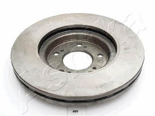 Ashika 60-04-490 Front brake disc ventilated 6004490