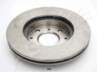 Ashika 60-04-499 Front brake disc ventilated 6004499